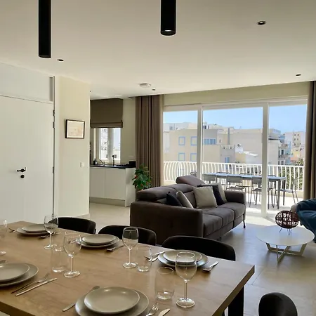 アパート Bugibba Square Seafront By Holi セント・ポールズ・ベイ