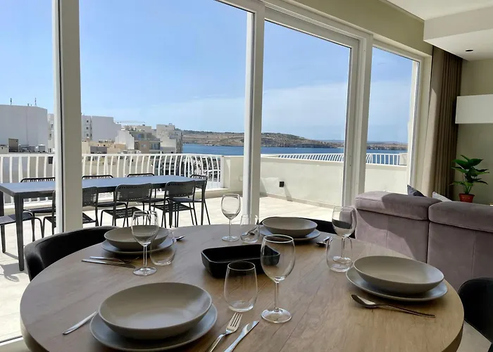 Bugibba Square Seafront By Holi