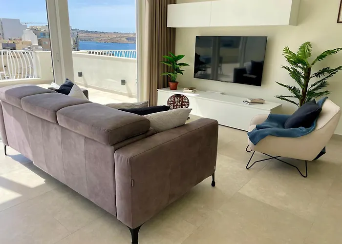 Bugibba Square Seafront By Holi *