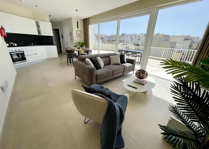 Bugibba Square Seafront By Holi *